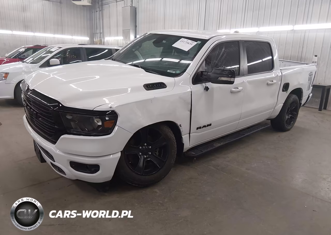 2021 Ram 1500 Big Horn 4X4 5'7 Box VIN:1C6SRFFT2MN586591 - 2