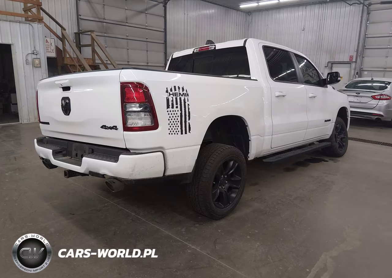 2021 Ram 1500 Big Horn 4X4 5'7 Box VIN:1C6SRFFT2MN586591 - 4