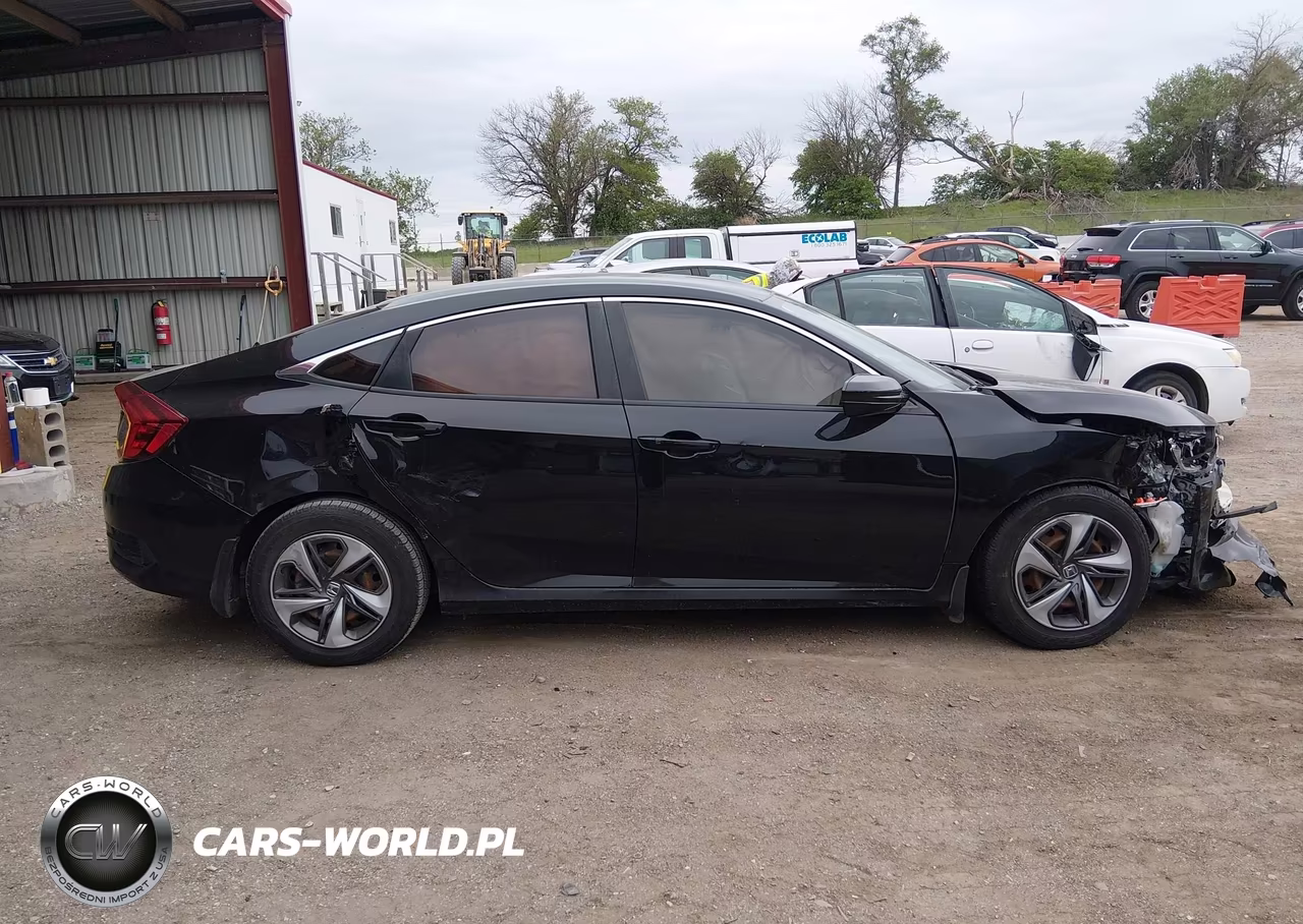 2019 Honda Civic Lx VIN:19XFC2F68KE029801 - 14