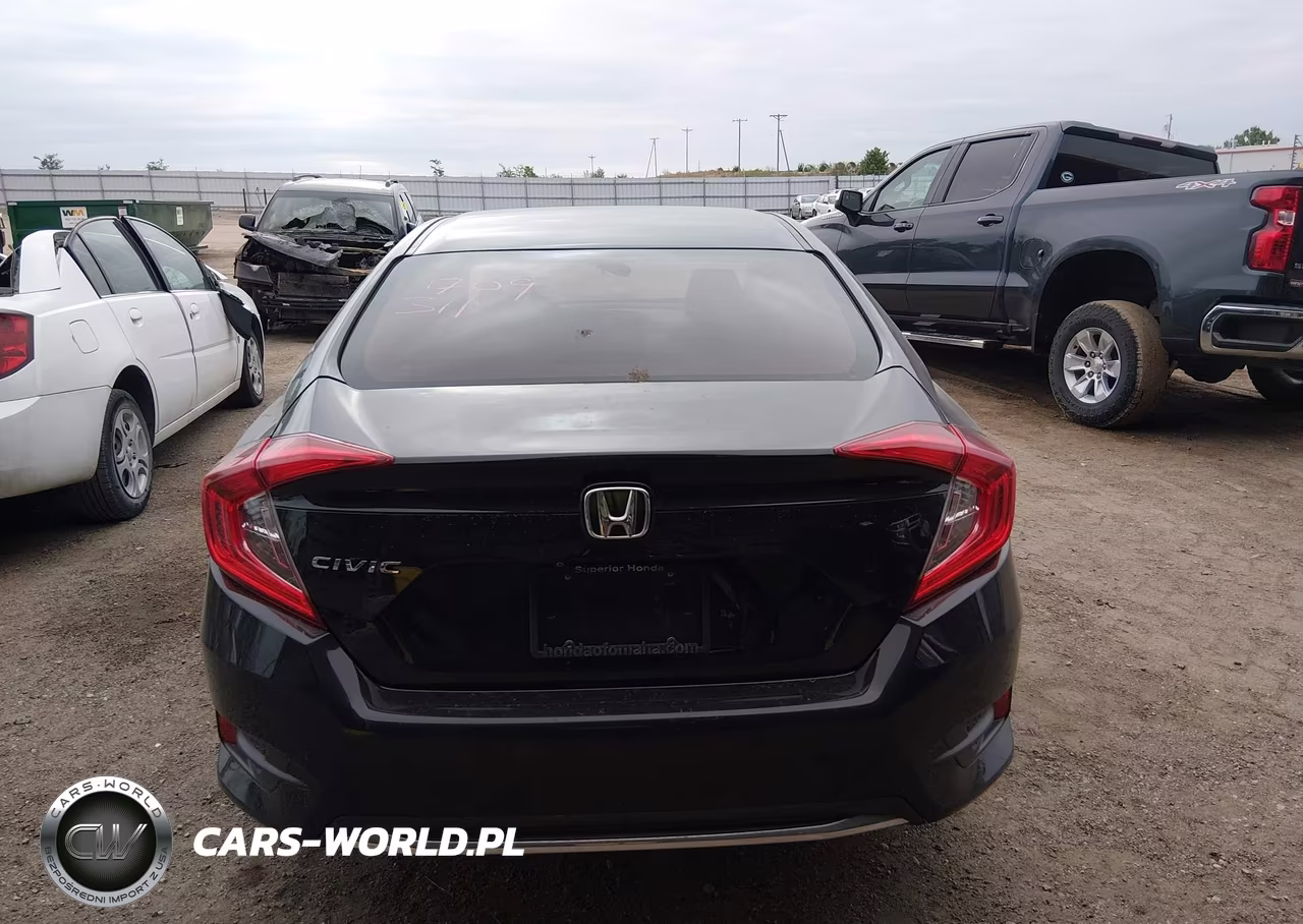 2019 Honda Civic Lx VIN:19XFC2F68KE029801 - 17