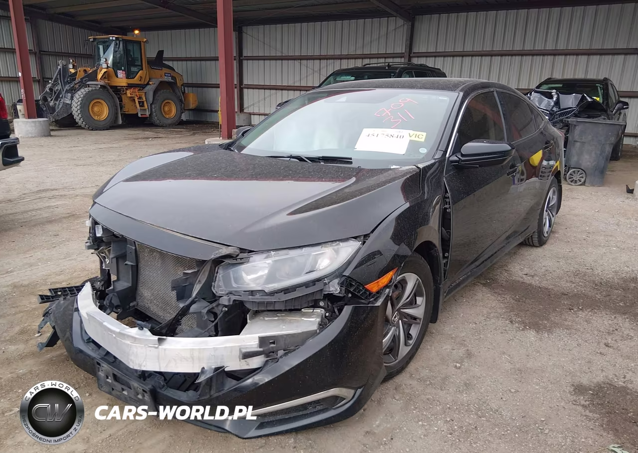2019 Honda Civic Lx VIN:19XFC2F68KE029801 - 2