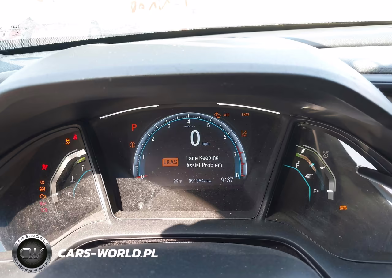2019 Honda Civic Lx VIN:19XFC2F68KE029801 - 7