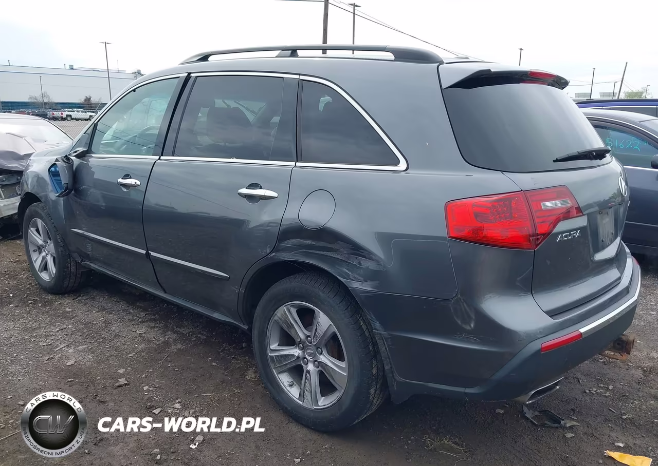2012 Acura Mdx Technology Package VIN:2HNYD2H38CH517669 - 3