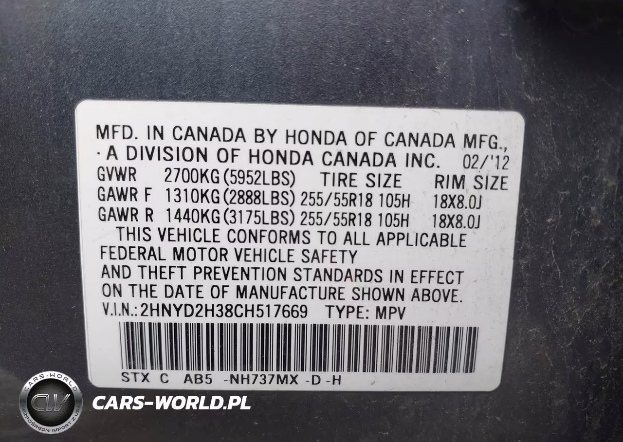 2012 Acura Mdx Technology Package VIN:2HNYD2H38CH517669 - 9