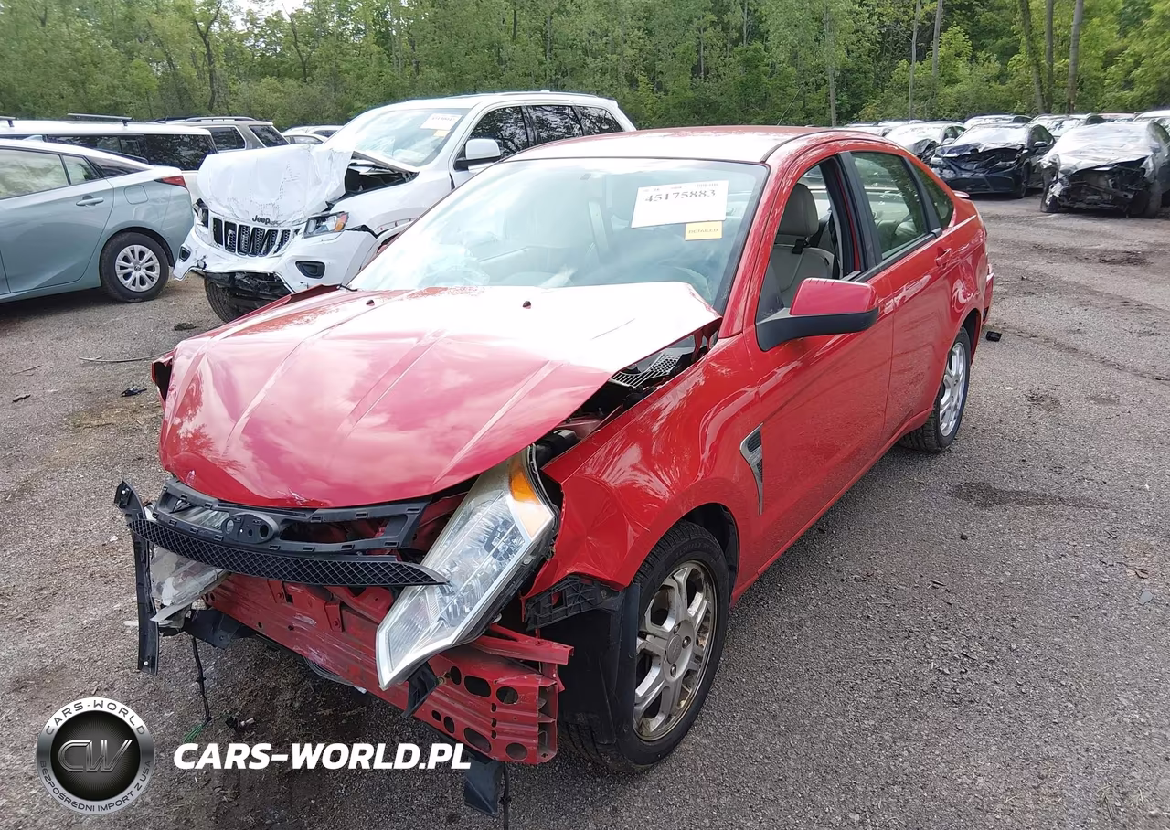 2008 Ford Focus Ses VIN:1FAHP35NX8W143623 - 2