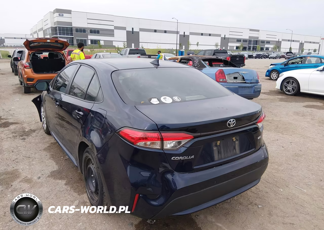 2020 Toyota Corolla Le VIN:JTDEPRAE2LJ113303 - 3