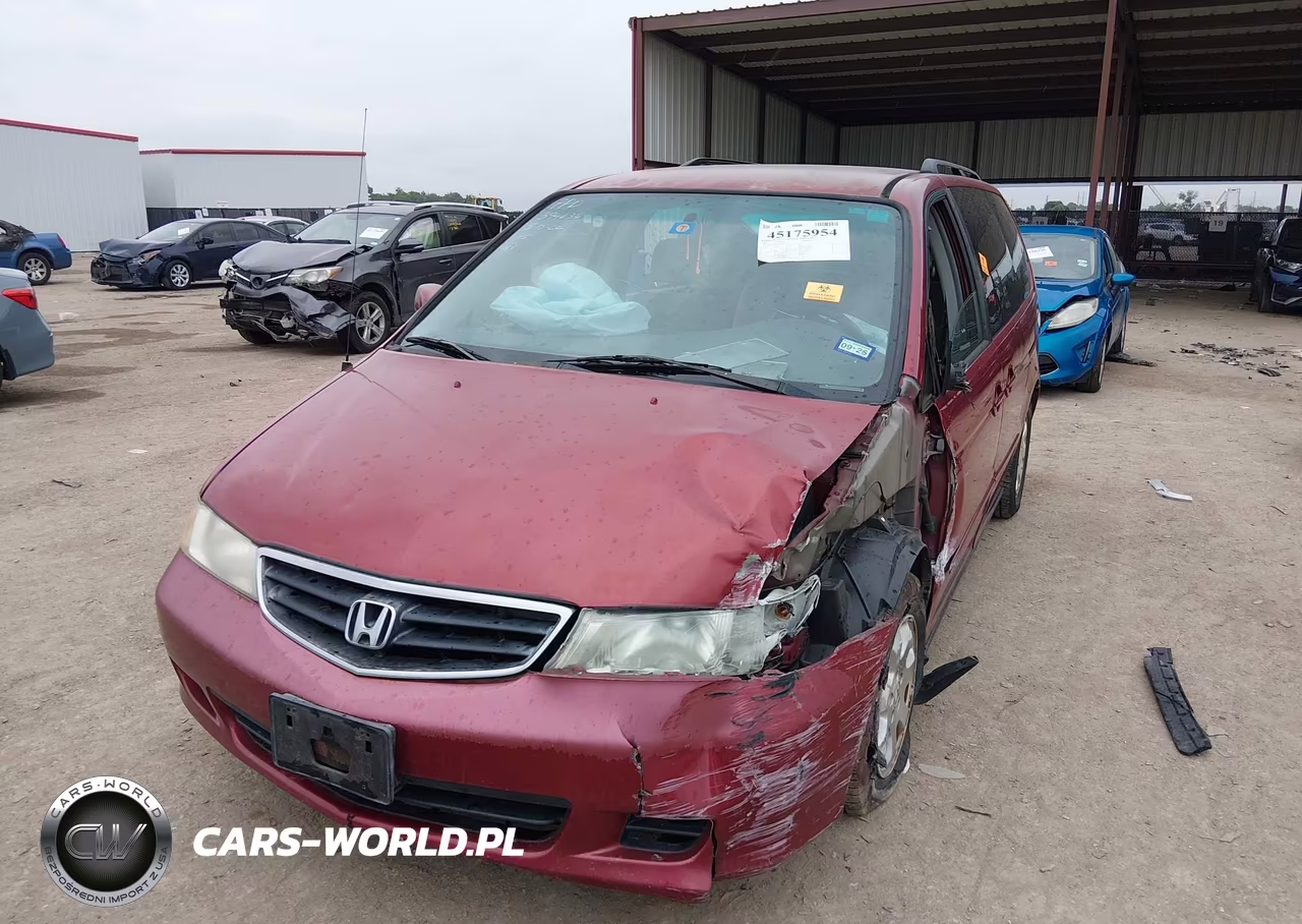 2002 Honda Odyssey Ex VIN:2HKRL18692H001800 - 2