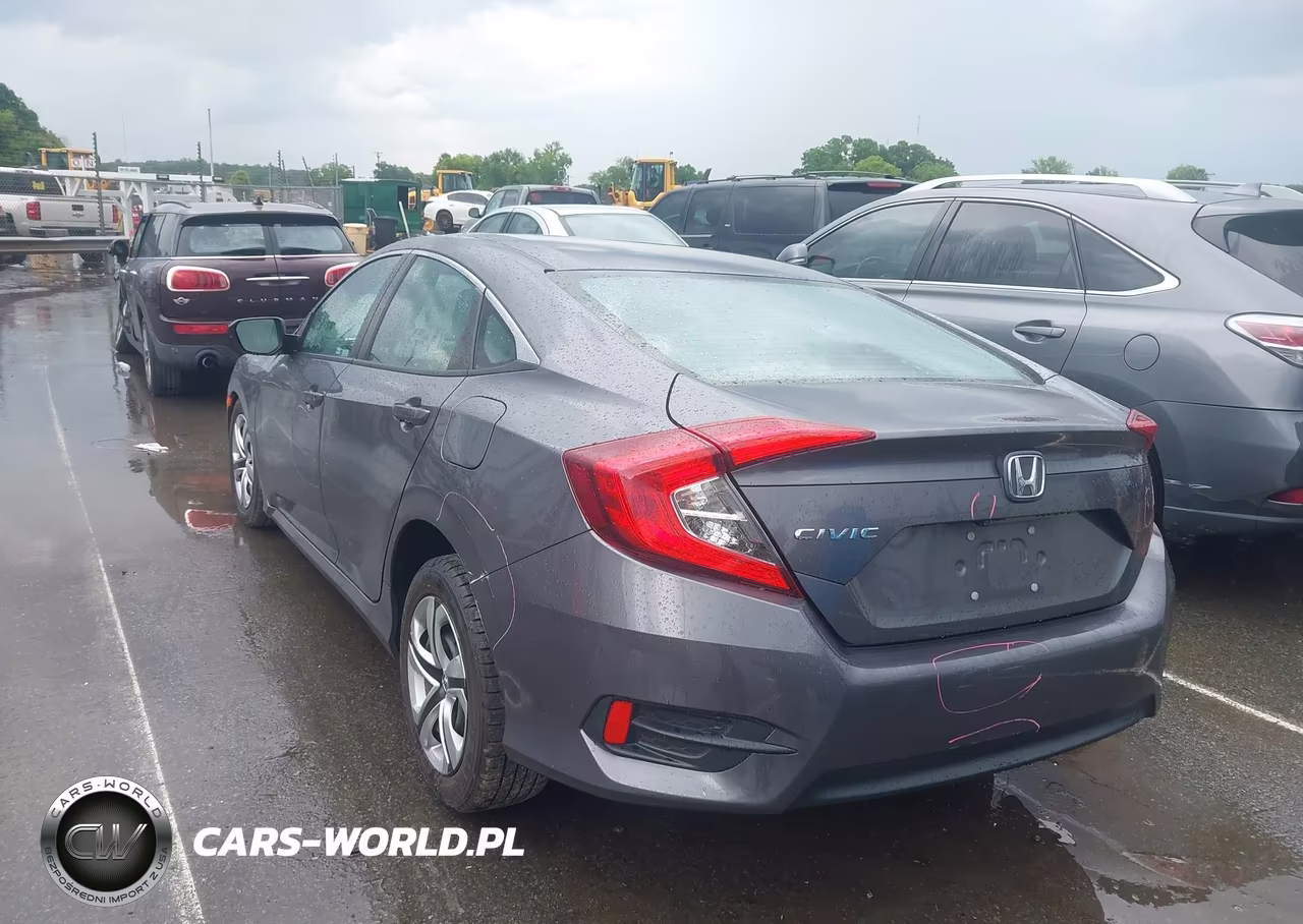 2018 Honda Civic Lx VIN:2HGFC2F55JH600141 - 3
