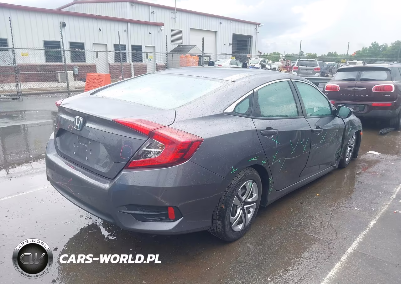 2018 Honda Civic Lx VIN:2HGFC2F55JH600141 - 4