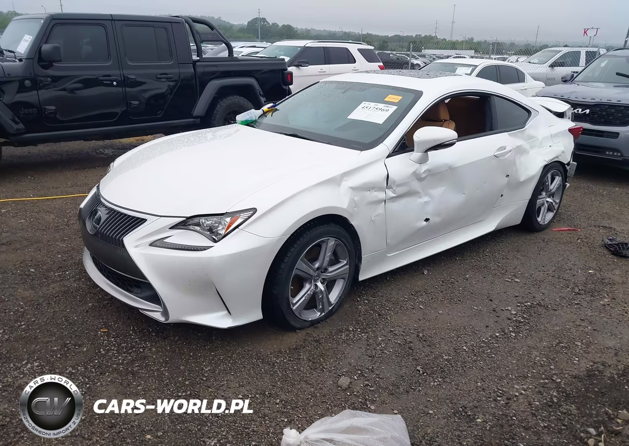 2016 Lexus Rc 350 VIN:JTHHE5BC6G5013274 - 2