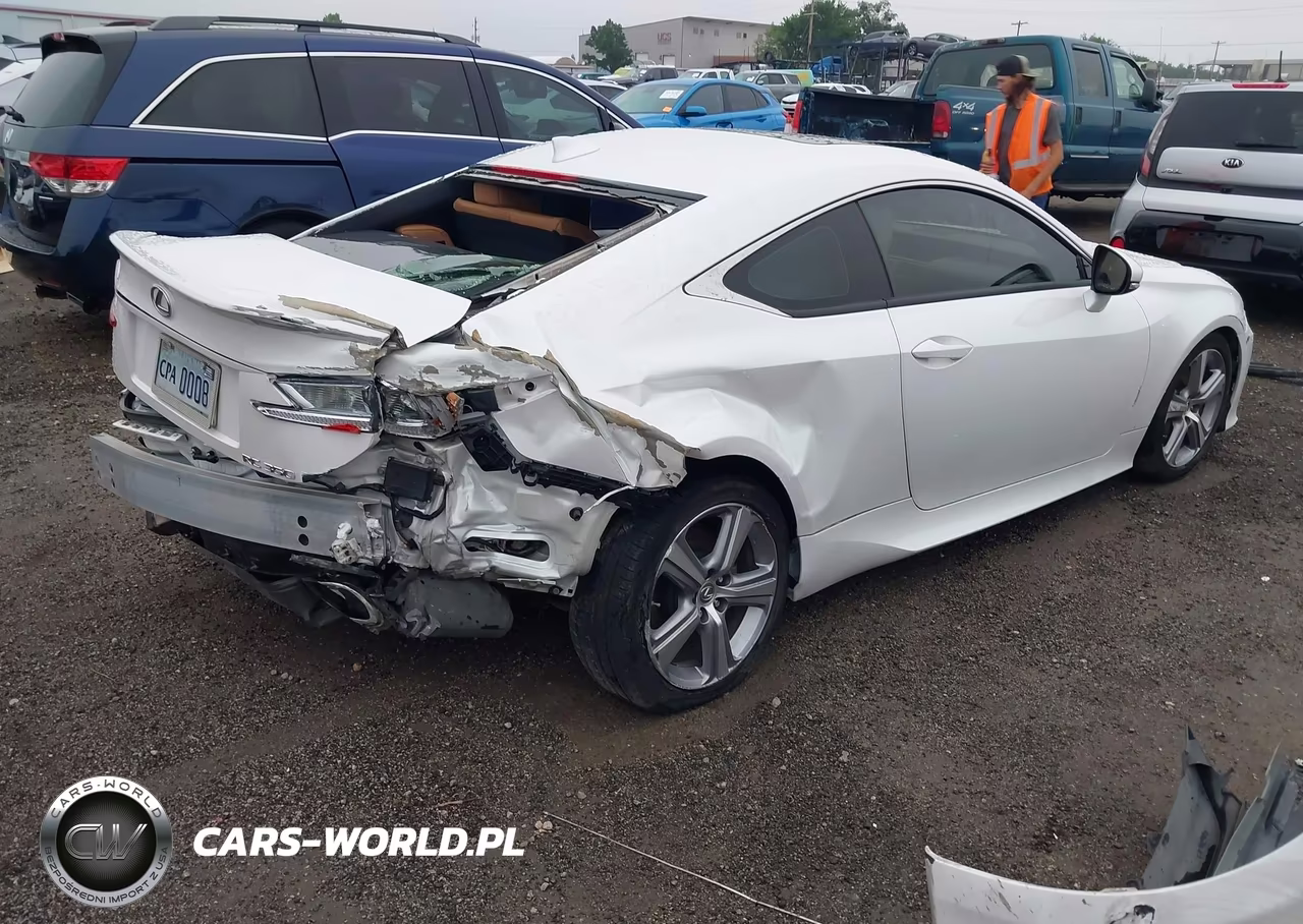 2016 Lexus Rc 350 VIN:JTHHE5BC6G5013274 - 4