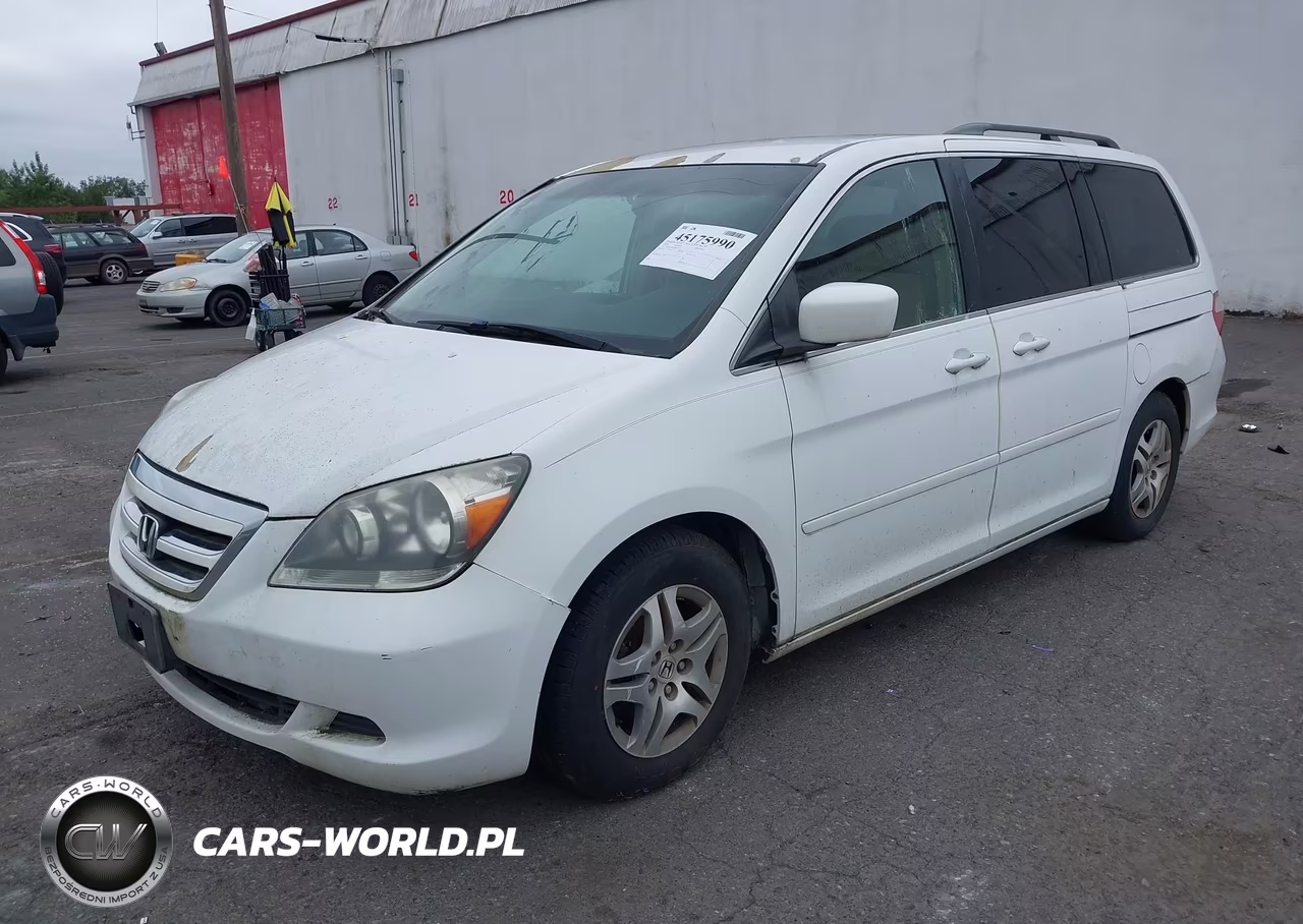 2005 Honda Odyssey Ex VIN:5FNRL384X5B032437 - 2