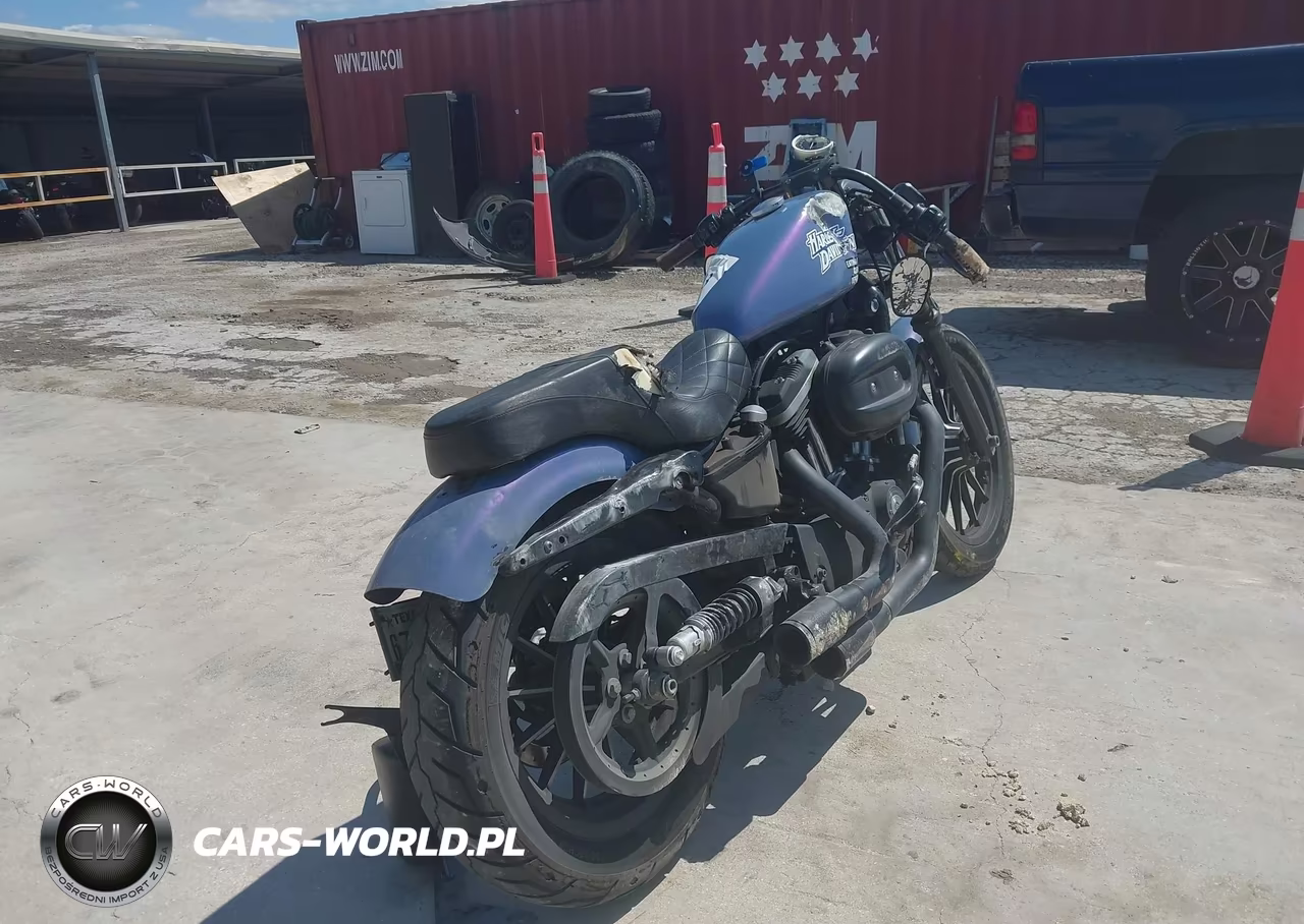 2015 Harley-Davidson Xl883 Iron 883 VIN:1HD4LE237FC441496 - 4