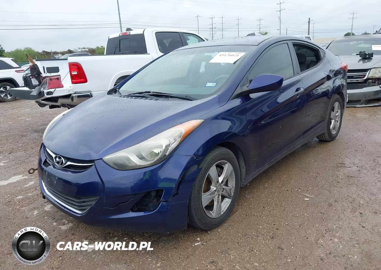 2011 Hyundai Elantra Gls VIN:5NPDH4AE5BH058722 - 2