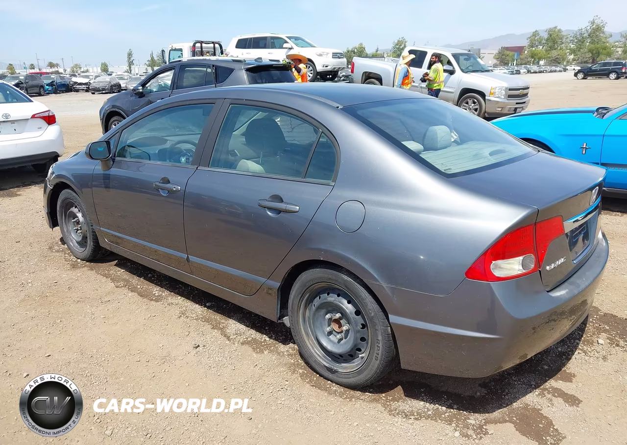 2010 Honda Civic Lx VIN:19XFA1F5XAE005716 - 3