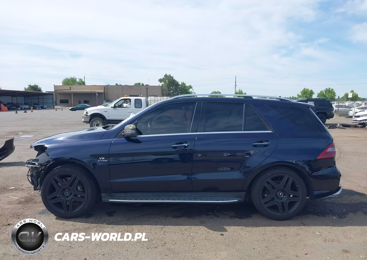 2015 Mercedes-Benz Ml 63 Amg 4Matic VIN:4JGDA7EB2FA474807 - 14