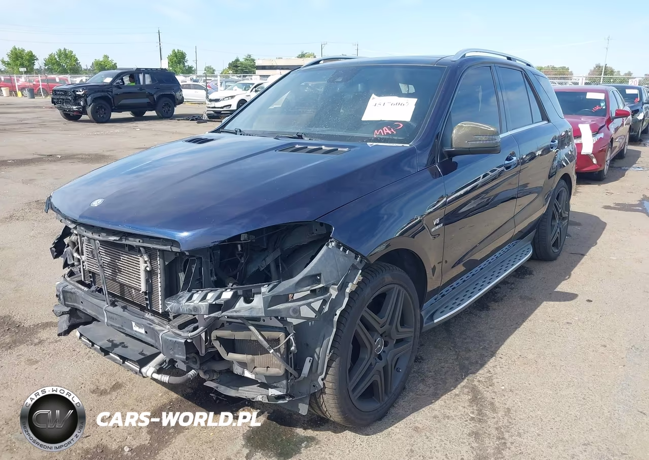 2015 Mercedes-Benz Ml 63 Amg 4Matic VIN:4JGDA7EB2FA474807 - 2