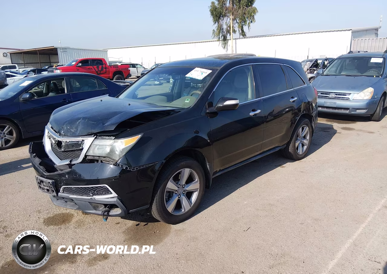 2012 Acura Mdx Technology Package VIN:2HNYD2H33CH522889 - 2