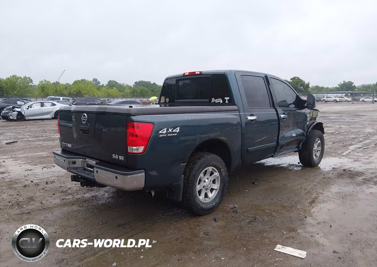 2005 Nissan Titan Se VIN:1N6AA07B35N503490 - 4