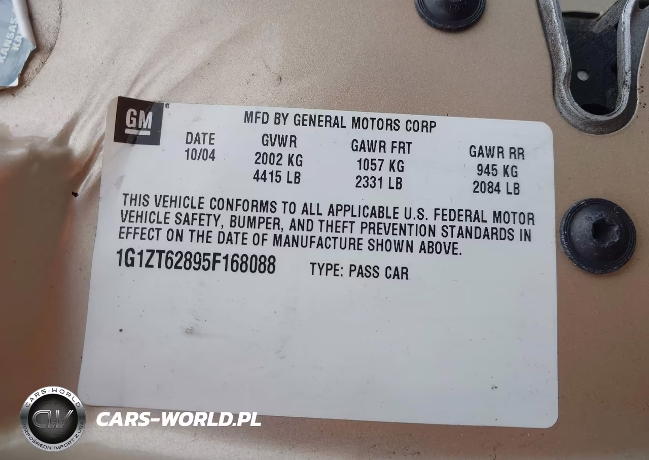 2005 Chevrolet Malibu Maxx Ls VIN:1G1ZT62895F168088 - 9