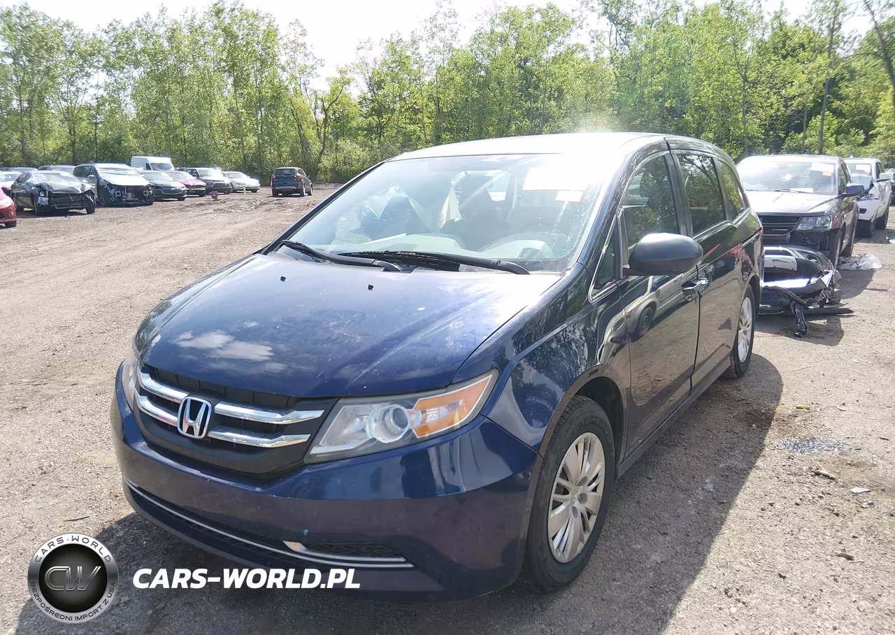2015 Honda Odyssey Lx VIN:5FNRL5H2XFB019750 - 2