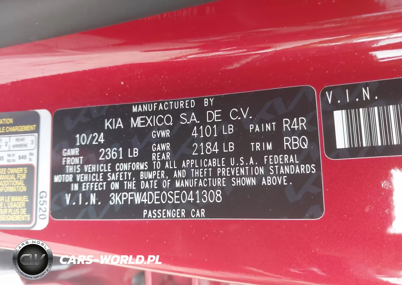 2025 Kia K4 Gt-Line VIN:3KPFW4DE0SE041308 - 9