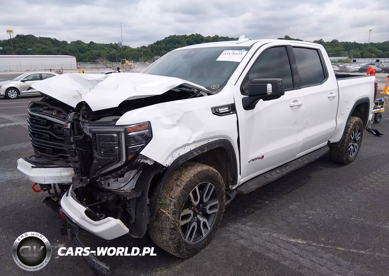 2023 GMC Sierra 1500 4Wd Short Box At4 VIN:1GTUUEE86PZ292342 - 2