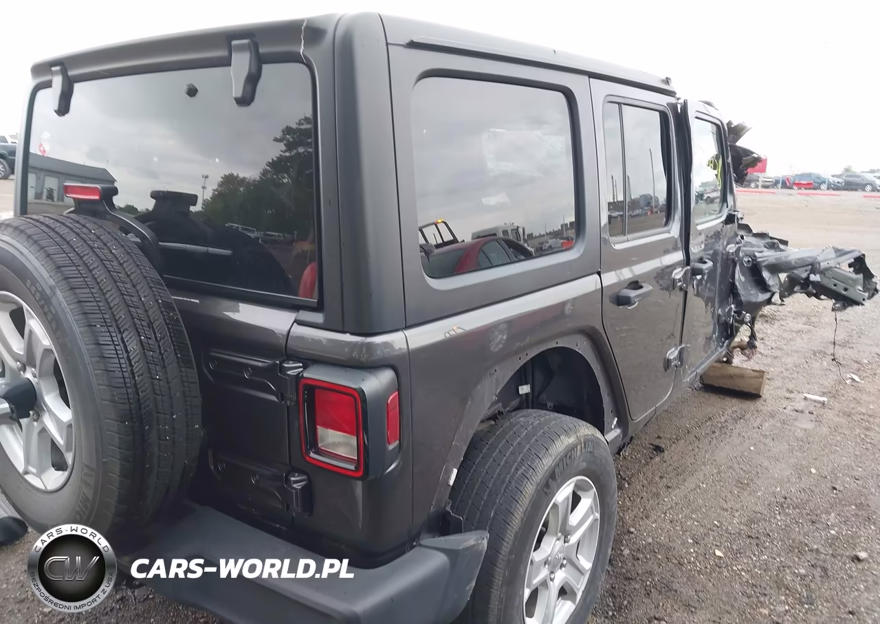 2019 Jeep Wrangler Unlimited Sport S 4X4 VIN:1C4HJXDG2KW556309 - 4