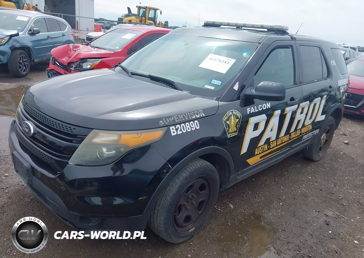 2014 Ford Utility Police Interceptor VIN:1FM5K8AR1EGB96147 - 2