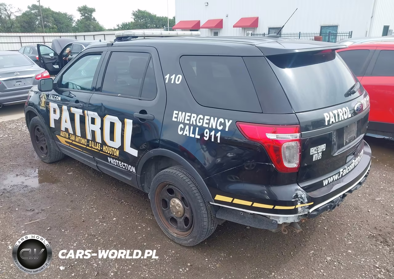 2014 Ford Utility Police Interceptor VIN:1FM5K8AR1EGB96147 - 3