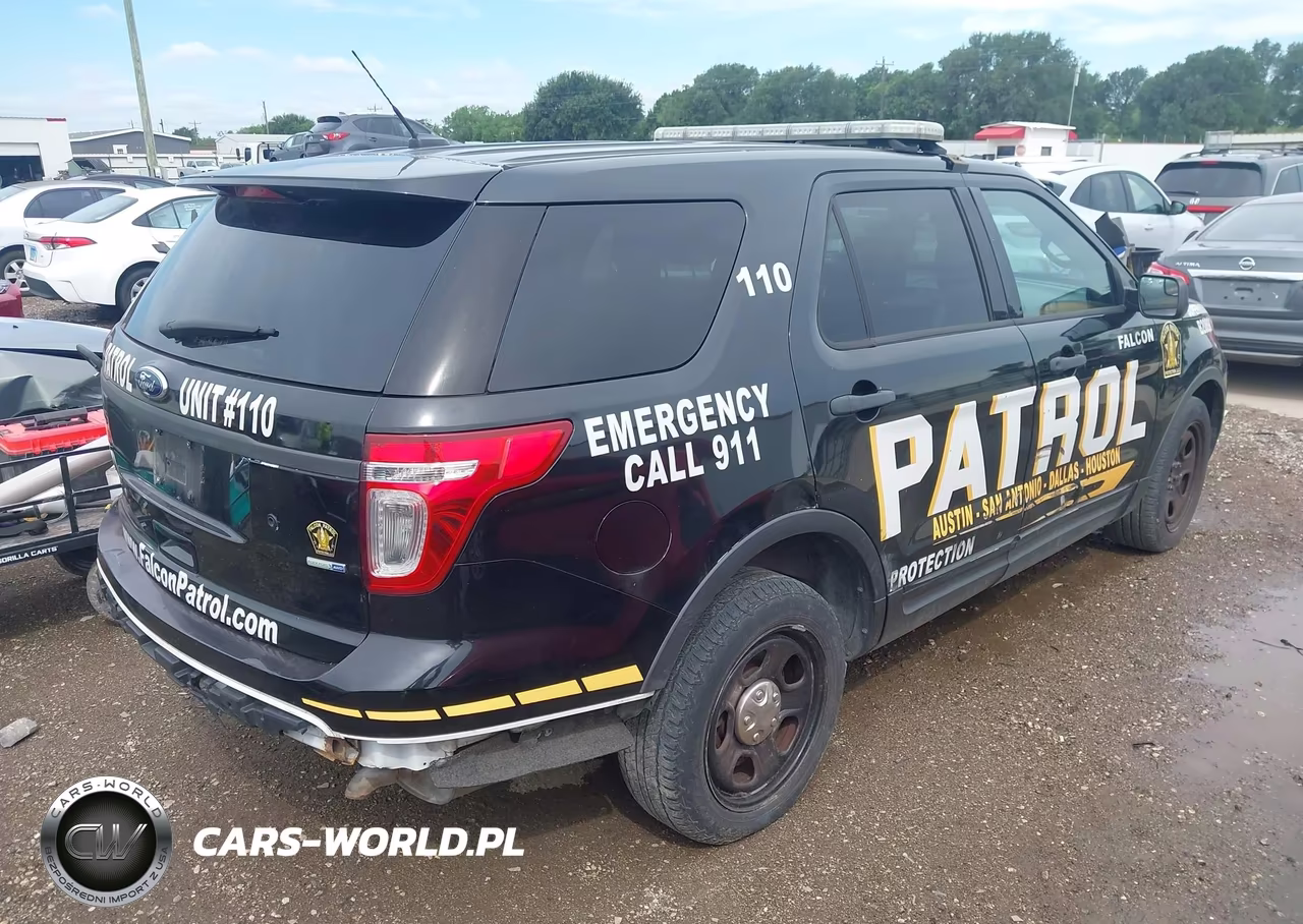 2014 Ford Utility Police Interceptor VIN:1FM5K8AR1EGB96147 - 4