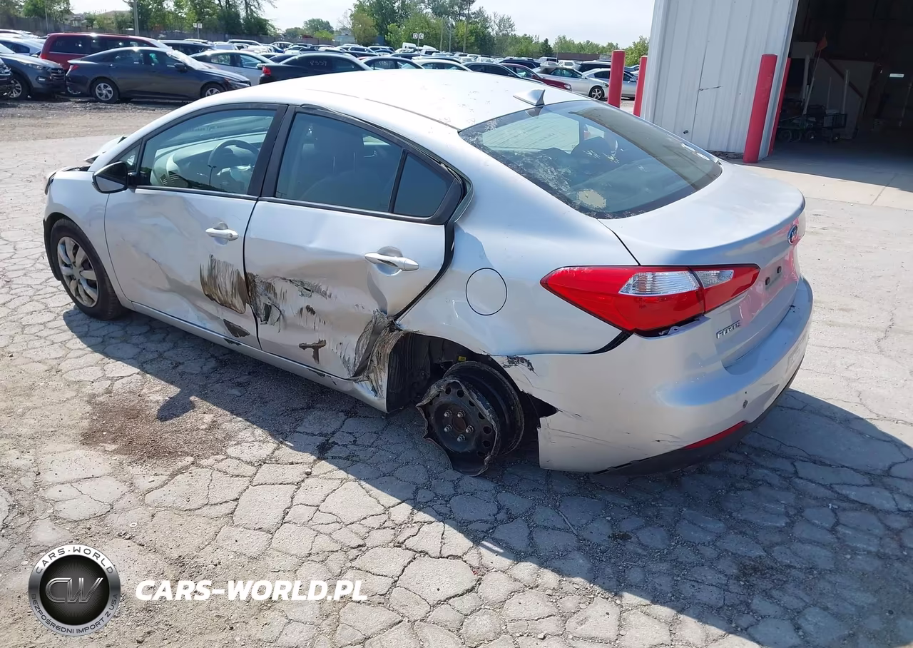 2016 Kia Forte Lx VIN:KNAFK4A66G5573784 - 3