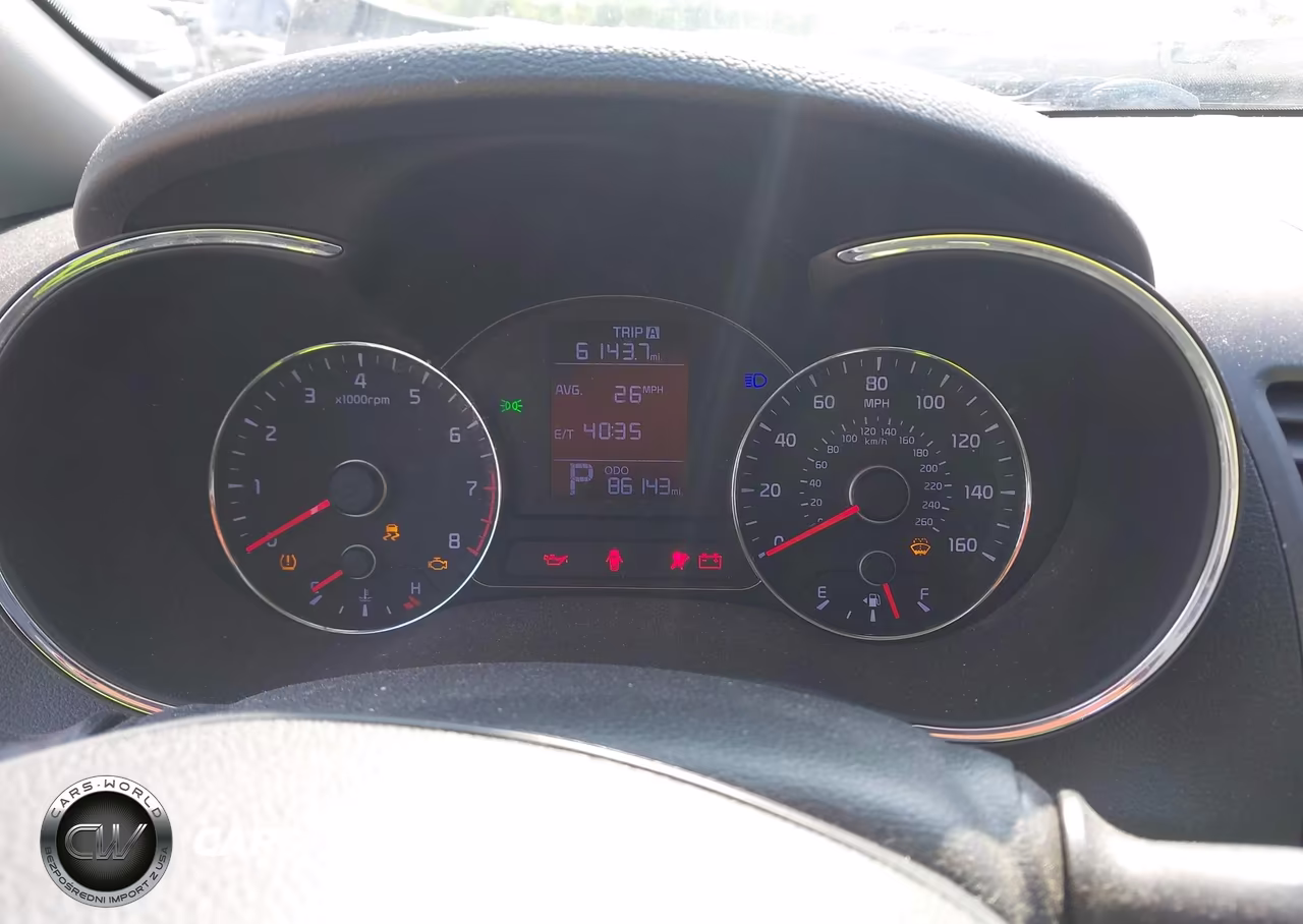 2016 Kia Forte Lx VIN:KNAFK4A66G5573784 - 7