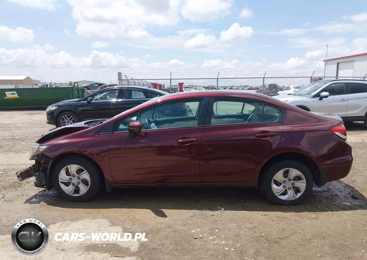 2015 Honda Civic Lx VIN:19XFB2F55FE080088 - 14
