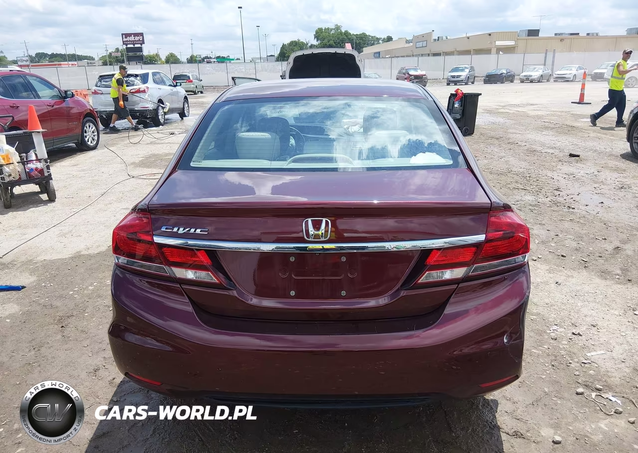 2015 Honda Civic Lx VIN:19XFB2F55FE080088 - 16