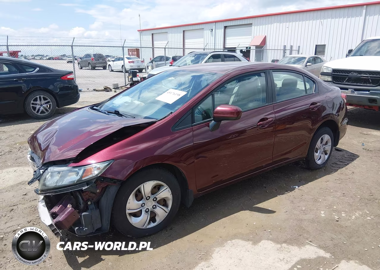 2015 Honda Civic Lx VIN:19XFB2F55FE080088 - 2
