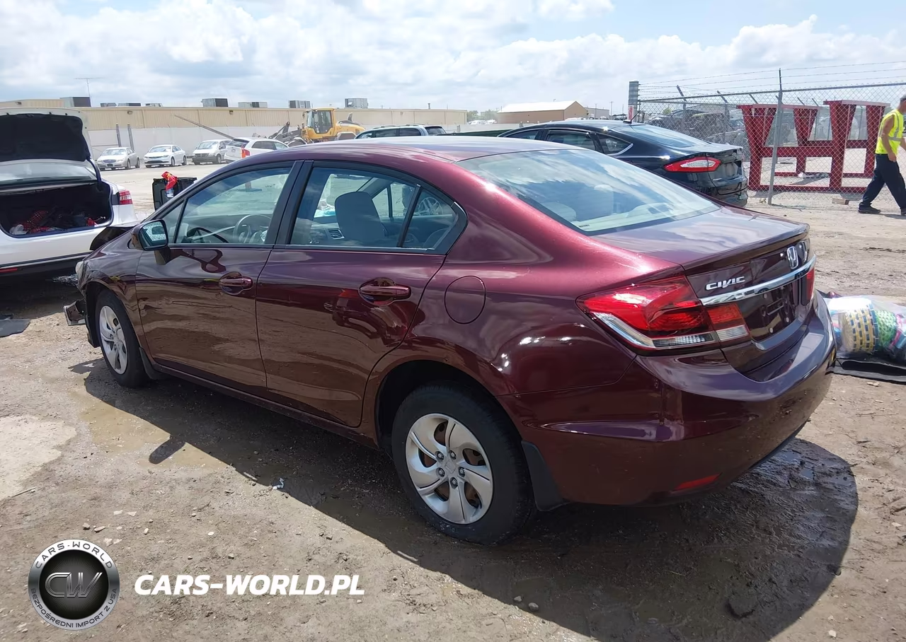 2015 Honda Civic Lx VIN:19XFB2F55FE080088 - 3