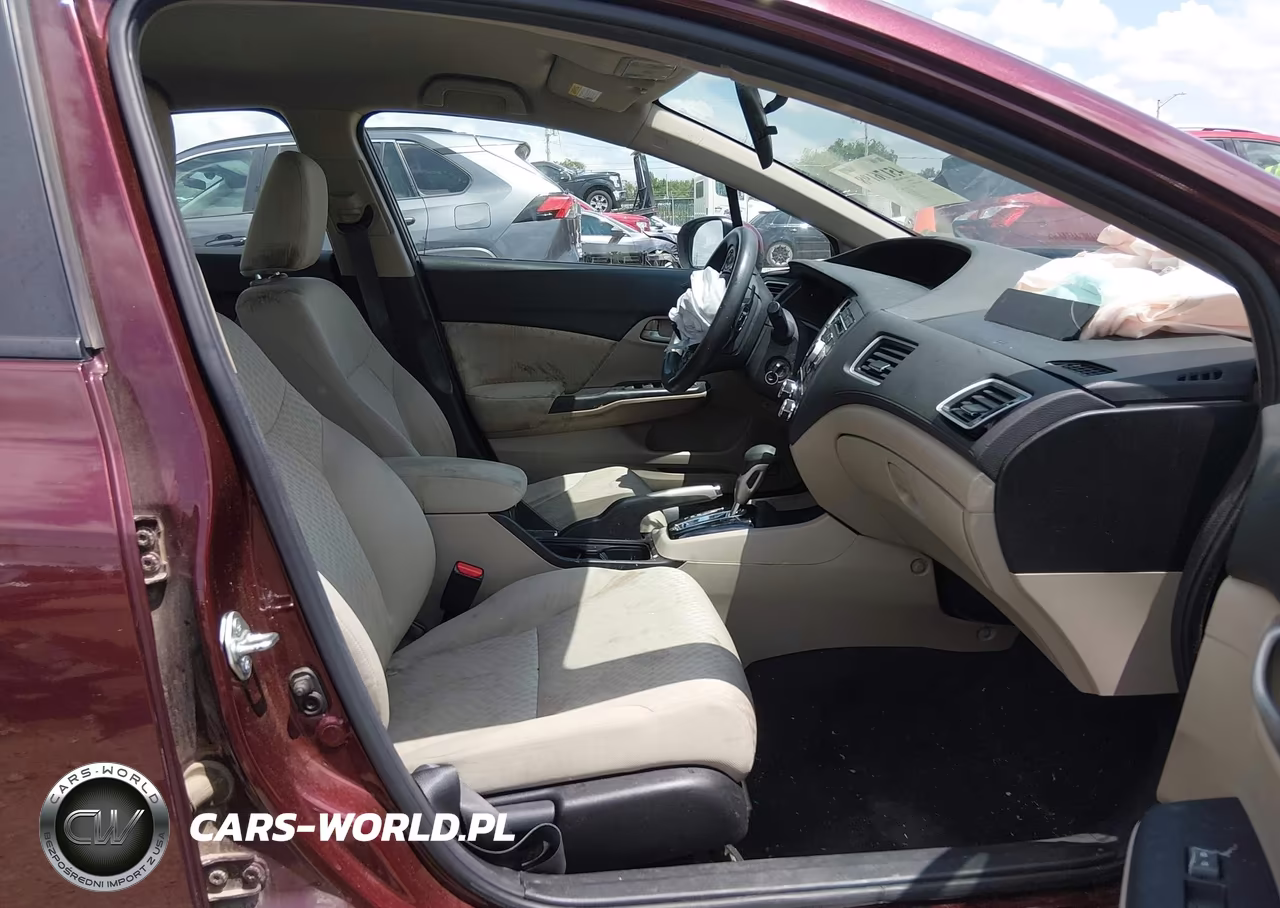 2015 Honda Civic Lx VIN:19XFB2F55FE080088 - 5