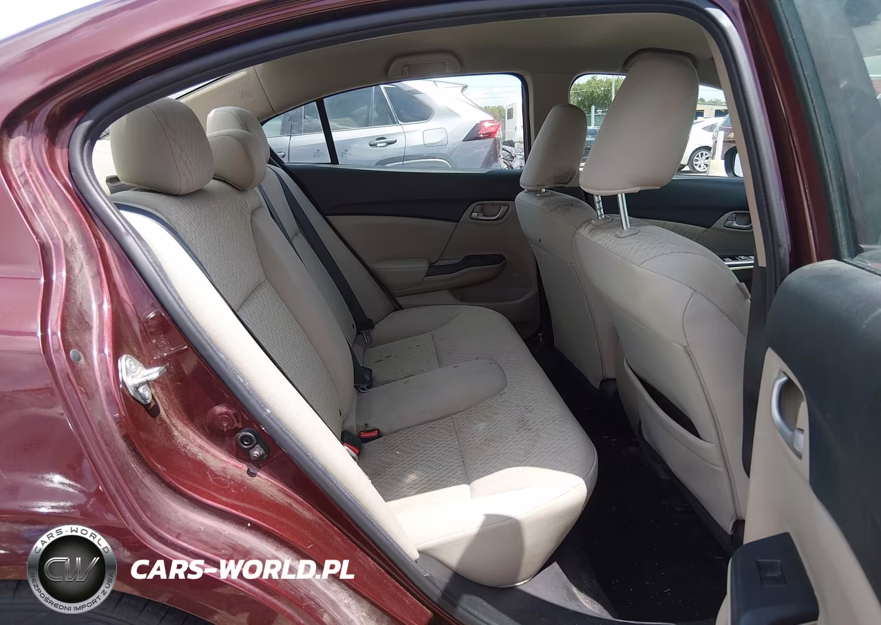 2015 Honda Civic Lx VIN:19XFB2F55FE080088 - 8