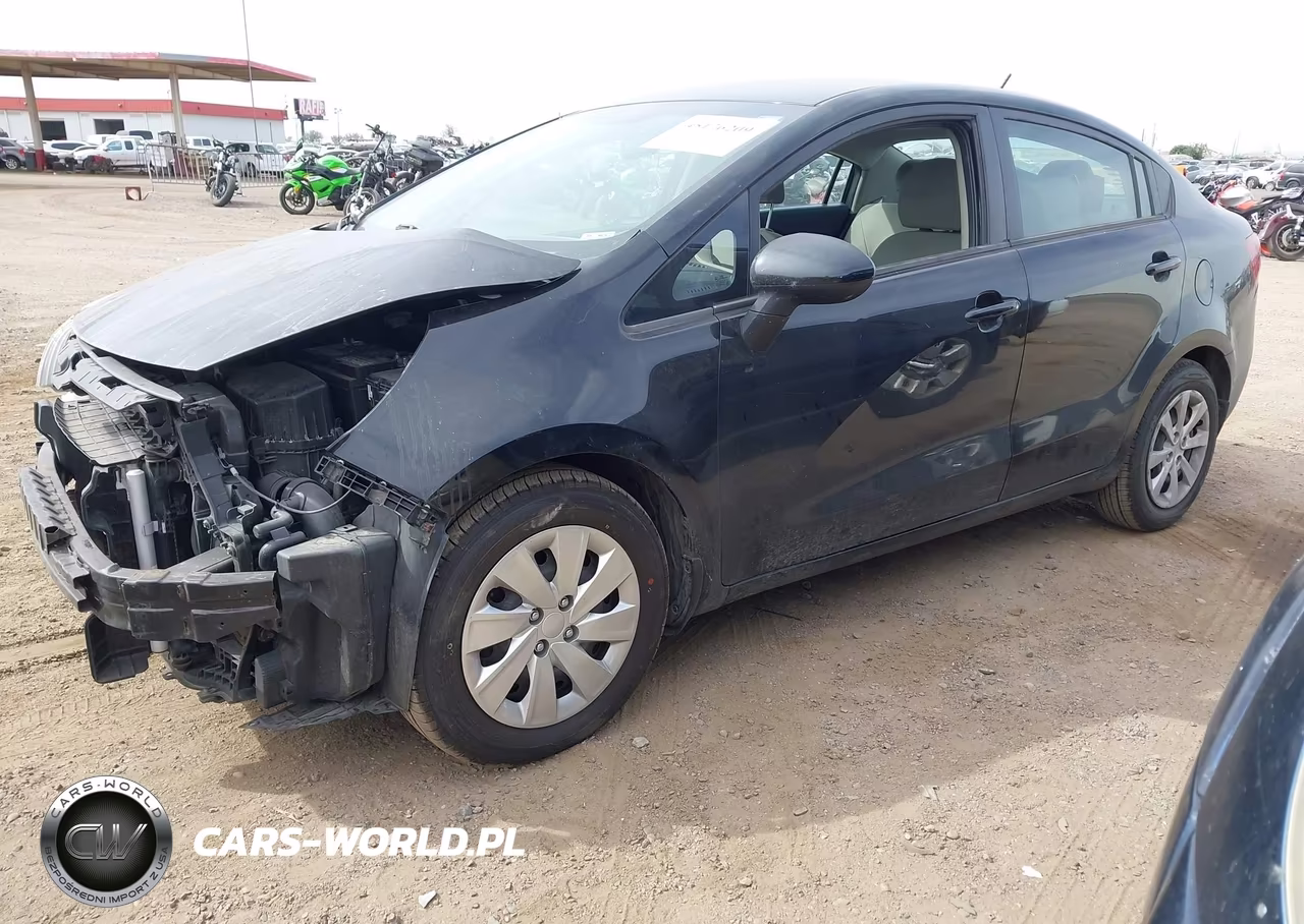 2015 Kia Rio Lx VIN:KNADM4A31F6528199 - 2