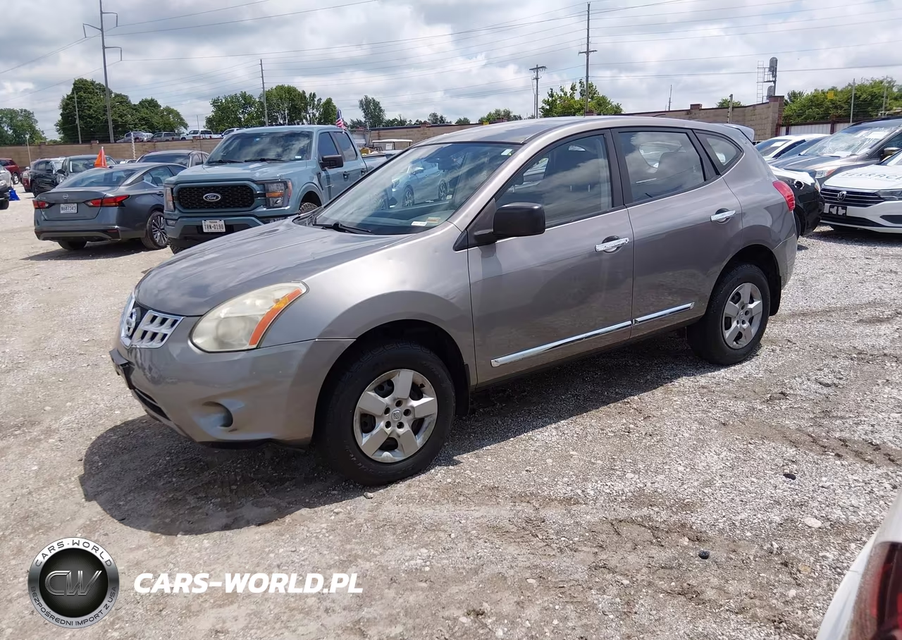 2013 Nissan Rogue S VIN:JN8AS5MV8DW665608 - 2