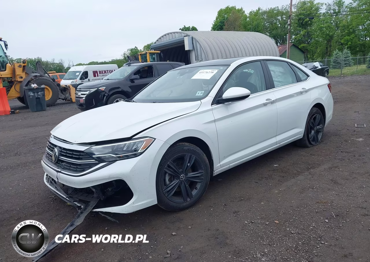 2024 Volkswagen Jetta 1.5T Se VIN:3VW7M7BU0RM102837 - 2