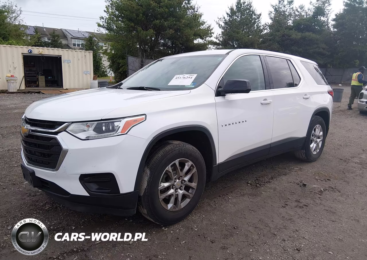 2020 Chevrolet Traverse Awd Ls VIN:1GNEVFKW6LJ192073 - 2