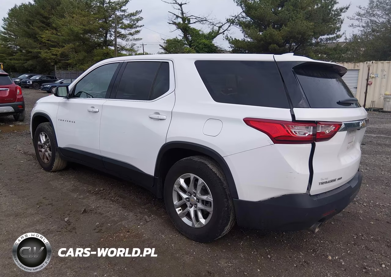 2020 Chevrolet Traverse Awd Ls VIN:1GNEVFKW6LJ192073 - 3