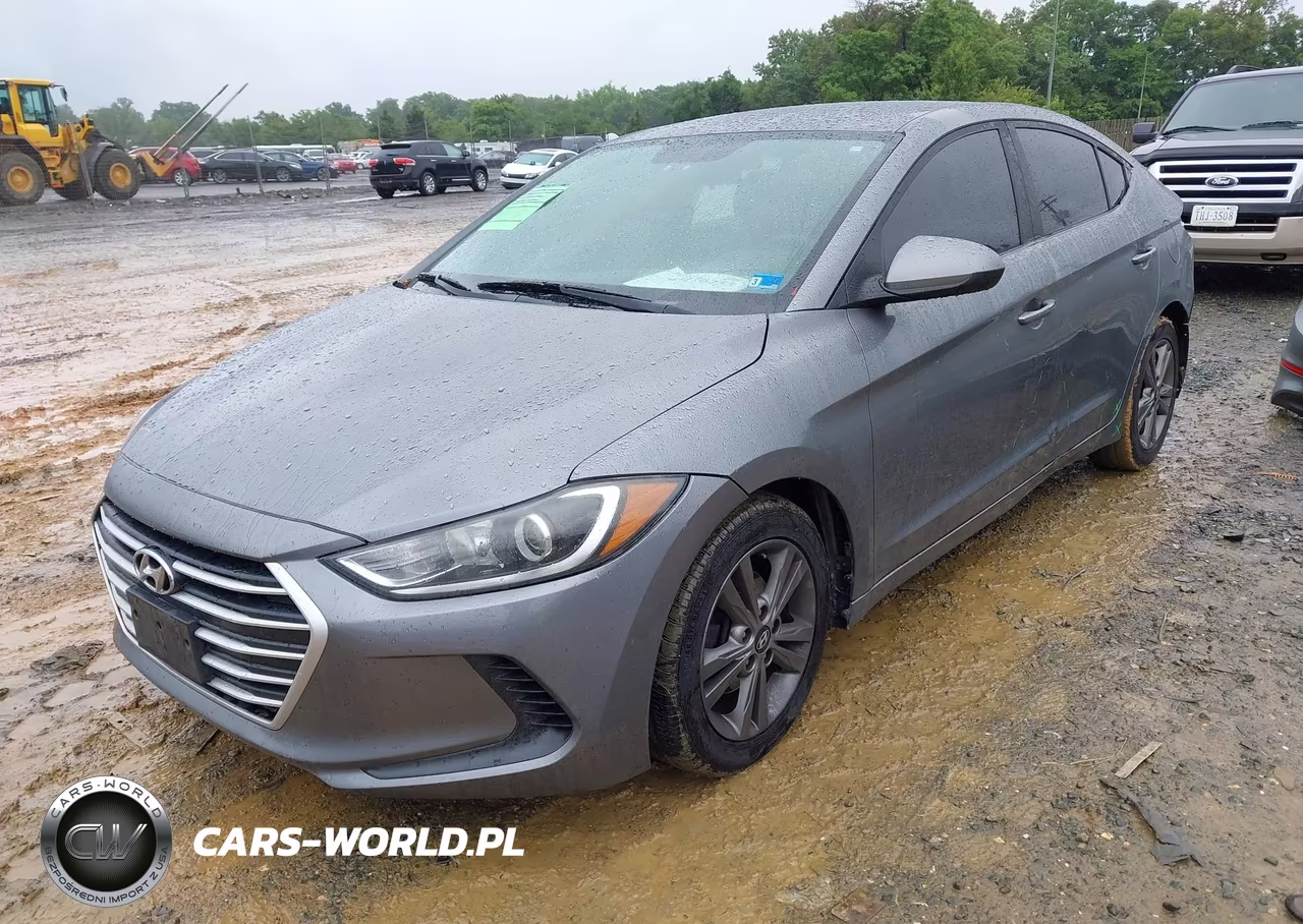 2018 Hyundai Elantra Sel VIN:5NPD84LF0JH296417 - 2