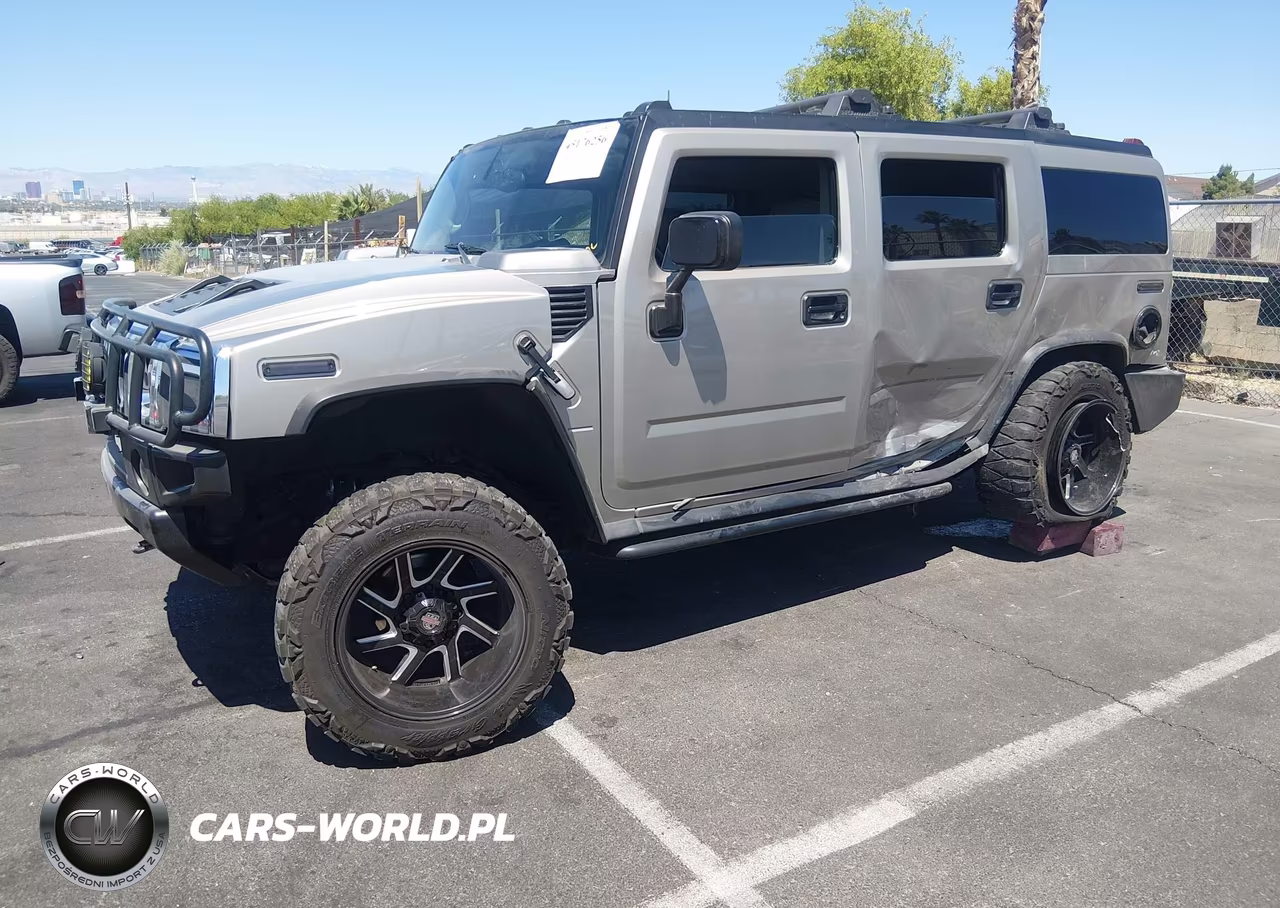 2003 Hummer H2 VIN:5GRGN23U83H147102 - 2