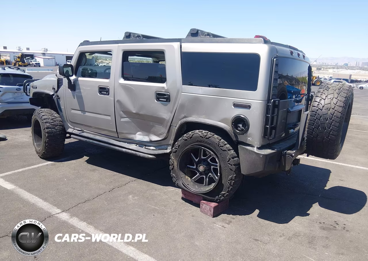 2003 Hummer H2 VIN:5GRGN23U83H147102 - 3