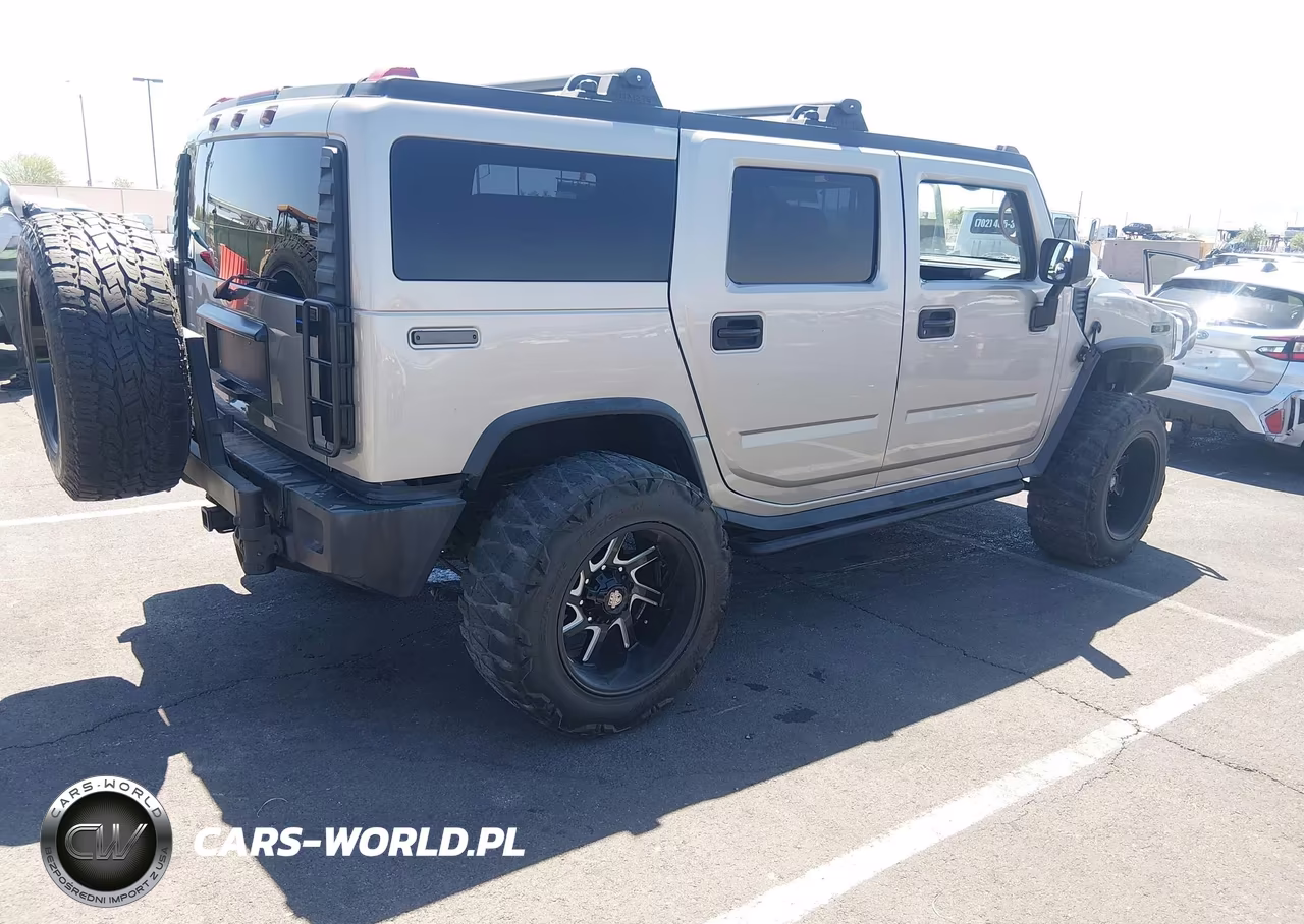 2003 Hummer H2 VIN:5GRGN23U83H147102 - 4