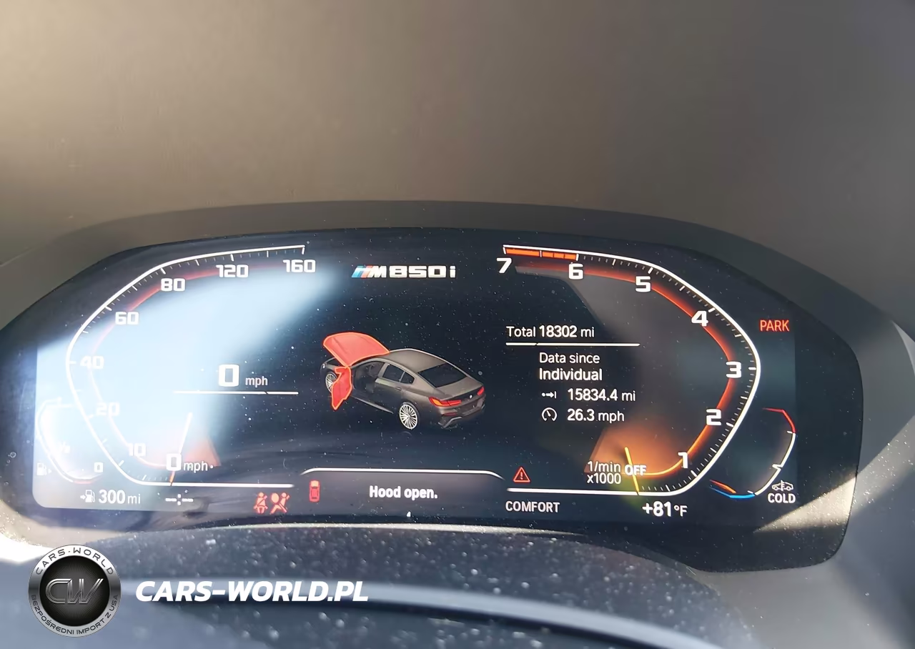 2020 BMW M850I Gtan Coupe xDrive VIN:WBAGV8C03LCD76964 - 7