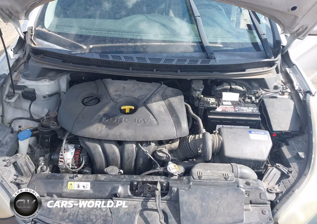 2013 Hyundai Elantra Gls VIN:KMHDH4AE1DU844862 - 10